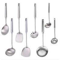 China 304 Stainless Steel Kitchen Utensil Sets , 8pcs Metal Cooking Utensils Set on sale