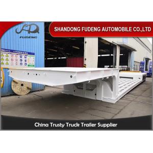 China 13*3*1.65m 6 Axles Steel 100T Hydraulic Low Bed Trailer supplier