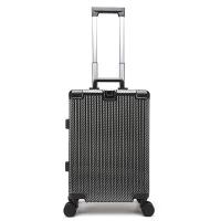 China 20 24 28 ABS+Pc Large Capacity Airport Luggage Trolley With Expandable Zipper on sale