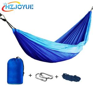 China Double Portable lightweight Parachute Nylon Fabric Camping Hammock supplier