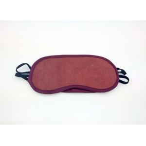 Novelty Promotion Custom Travel Sleeping Genuine Leather Eye Mask