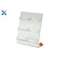 China Plexiglass / Acrylic Business Card Holder , 6 Pockets Acrylic Document Holder on sale