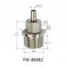 Wall Mounting Fixture Safety Cap Wire Gripper With Long Screw Use YW86080