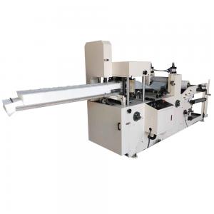 China Embossing Folding Printing Napkin Tissue Paper Making Machine Bandsaw Cutter supplier