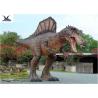 China Attractive Animatronic Jurassic Dinosaur Garden Ornaments Mouth Movement With Sounds wholesale