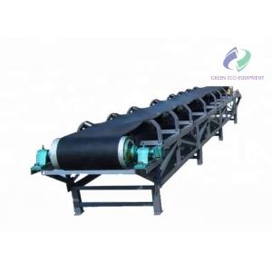 China Coal Mining Fertilizer Belt Conveyor , Rubber Belt Conveyor Machine supplier