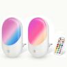 China CE 0.7W Dimmable Night Lamp Efficient Night Light With Remote Control wholesale