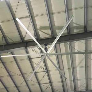 China 5.5m Large Diameter Ceiling Fans , Fresh Air Electric Big Commercial Ceiling Fans supplier