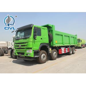 China Dump Tipper Truck Special Dump Truck25 ton 8 x 4 Unloading Heavy Duty Trucks , EURO II 371 Horsepower supplier