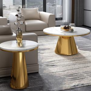 China SEDIA Made Marbl Combination Coffee Table Circle No Storage For Living Rooms supplier