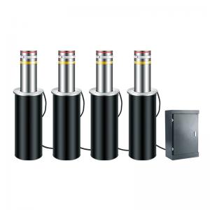 China 304 Stainless Steel Hydraulic Driveway Security Bollards Control Time 3S supplier