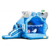China Adult Size Bounce House Inflatable Dolphin Bouncer Jumping Bouncy Castle on sale