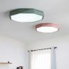 Ultra-thin 5cm LED Ceiling Lamps Iron Round Black/white Colors Ceiling Lights