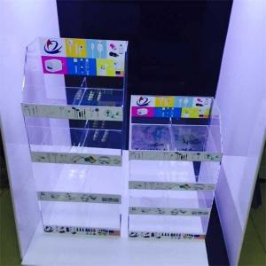 China wholesale acrylic cell phone accessories display rack for sale supplier