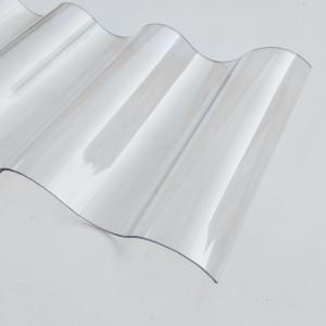1.8mm Polycarbonate Corrugated Sheet Greenhouse Roof Material PC Roofing Plastic Corrugated Sheet