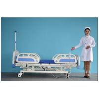 China Medical Electric Hospital Bed Furniture Three Functions With Side Rails on sale