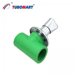 Chemical Resistance PPR Valve Hot And Cold Water Shut Off Valve 20mm - 110mm