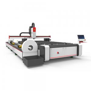 China Fiber Laser Cutting Machine 3kw for Sheet and Tube D400*600mm Iron SS Metal Plate 6000w supplier