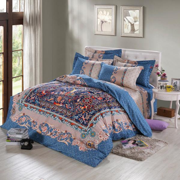 多彩な6部分の綿の寝具セット、ロマンチックな子供の寝室の寝具セット