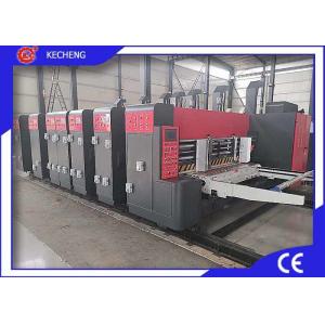 China 4 Color Top Printing Flexo Printer Slotter Machine supplier