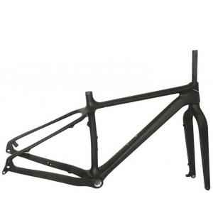 Lightweight Foldable 58cm Full Carbon Fat Bike Frame