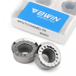 China Rpgt 08t2 Carbide Cutter Inserts Milling Aluminum Coated Finishing Cutting Blade supplier