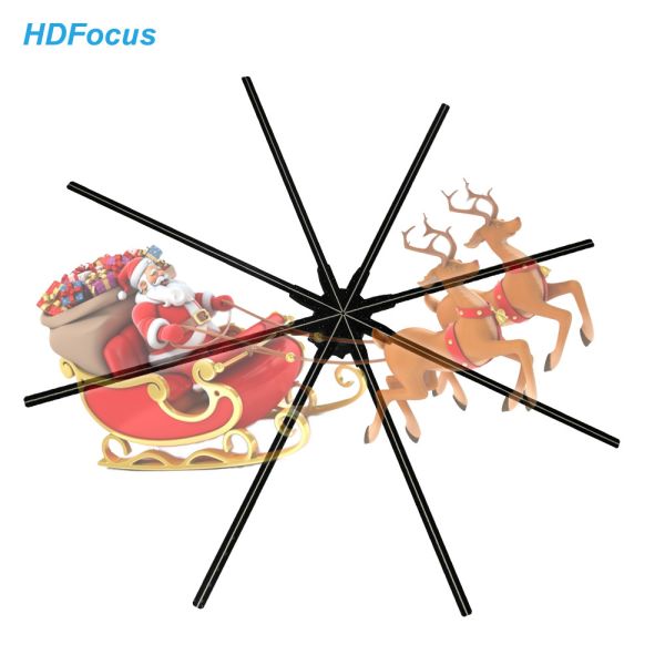 Holographic Devices Advertising Display 180cm New Interactive 3d Projector
