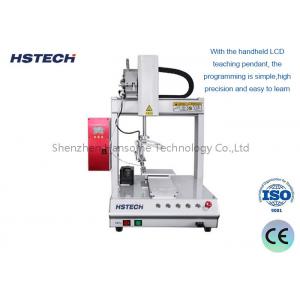 High Precision 4Axis Solder Robot with Automatic Cleaning and Iron Head Alignment