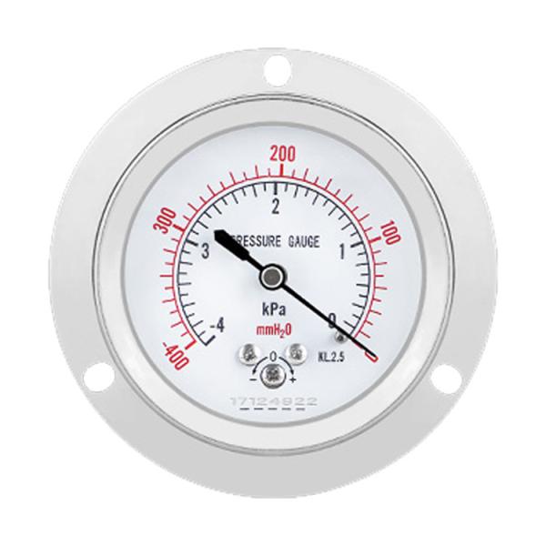 YE60ZTK U Clamp Capsule Manometer Pressure Gauge with High Accuracy Back Connection