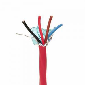 China PE Moistureproof Cable For Smoke Alarms , Alkali Resistant Fire Alarm Red Wire supplier