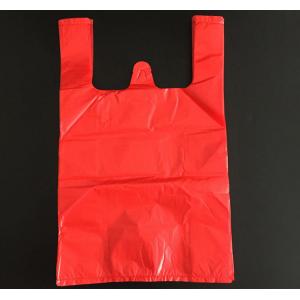 Biodegradable HDPE/LDPE T-Shirt Plastic Singlet Bags for Other Household Products