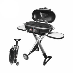 Portable Foldable Gas Electronic Camping Outdoor Barbecue BBQ Gas Grills with Trolley