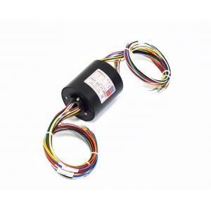 China 18 Circuit Through Hole Slip Ring , 12.7mm Mini Slip Ring For Radar Antenna wholesale