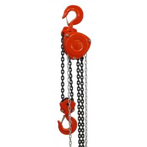 3 Ton Red Lever Chain Hoist Hand Operated Alloy Steel High Speed