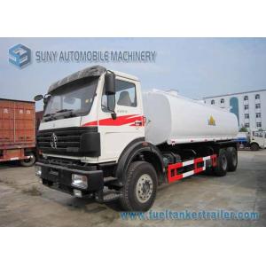 China North Benz 6x4 Chemical Tanker Truckr Carbon Steel  22000 L Fuel Tanker Truck supplier