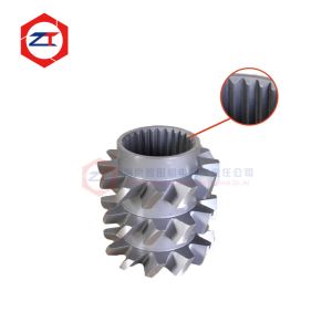 China Customizable Extruder Screw Elements for Coperion Twin Screw Extruder Materials SAM10 / SAM39/ WR5/ WR14/ W6Mo5Cr4V2 wholesale