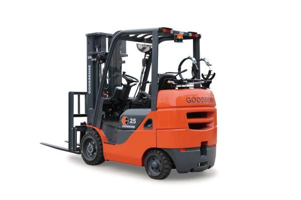 Cushion Tire Forklift 4000 Lbs With  Optimized Cooling System And Heavy Duty Steering Axle
