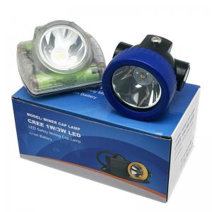 Portable Cordless Miners Head Lamp LED Wireless 2.6Ah 5000lux 96lm