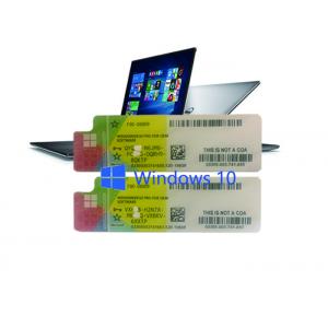 China 32bit / 64bit Windows 10 Pro COA Sticker Full Version Original Product Key Online Activate supplier