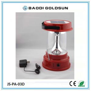 Portable Solar Lantern Solar LED Outdoor Light with AC 220V charging socket