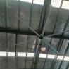 DX-7.3 Gran ventilador de techo industrial HVls con motor PMSM y material de hoja Al-Mg