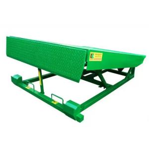 Stationary Hydraulic Powered Loading Dock Leveler with Customizable Deck Height and Platform Size Container Loading