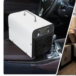 White Ozone Car Deodorizer Machine For Smells Purification And Sterilization