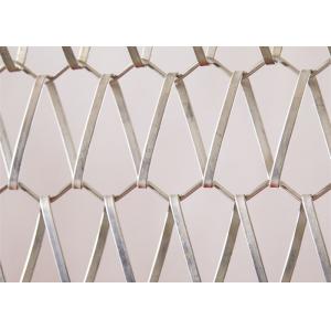 China Metal Link Decorative Wire Mesh Panels Spiral Decorative Net For Curtain supplier