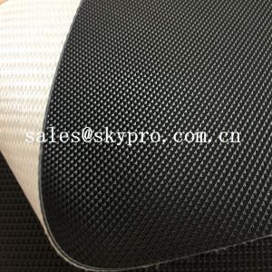 China Fitness Treadmill PVC Conveyor Belt High Performance Industrial Golf Pattern Surface supplier