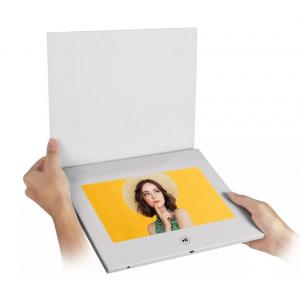 Custom Printing 7 inch 10 inch Portable Advertising Folder Video Brochure Marketing Player Greeting video Card