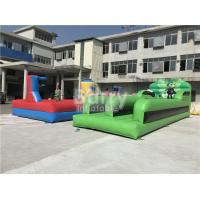 China Outdoor Body Inflatable Sports Games Running Super Bungee Run Game Competition on sale