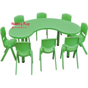 Moon Type Recycled Plastic Furniture , Green Kids Garden Furniture 0.3CBM Eco - Friednly