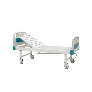 1 Crank Medical Manual Hospital Beds With One Funtion Lock Castors (ALS-M104)