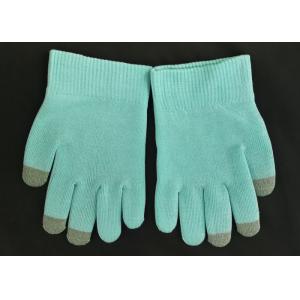 Blue Colour SPA Cotton Cosmetic Gloves Highly Effective Softening Hands